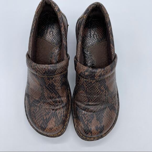 BOC Clogs, Size 6.5, Snakeskin print. In excellent condition! - Picture 4 of 7